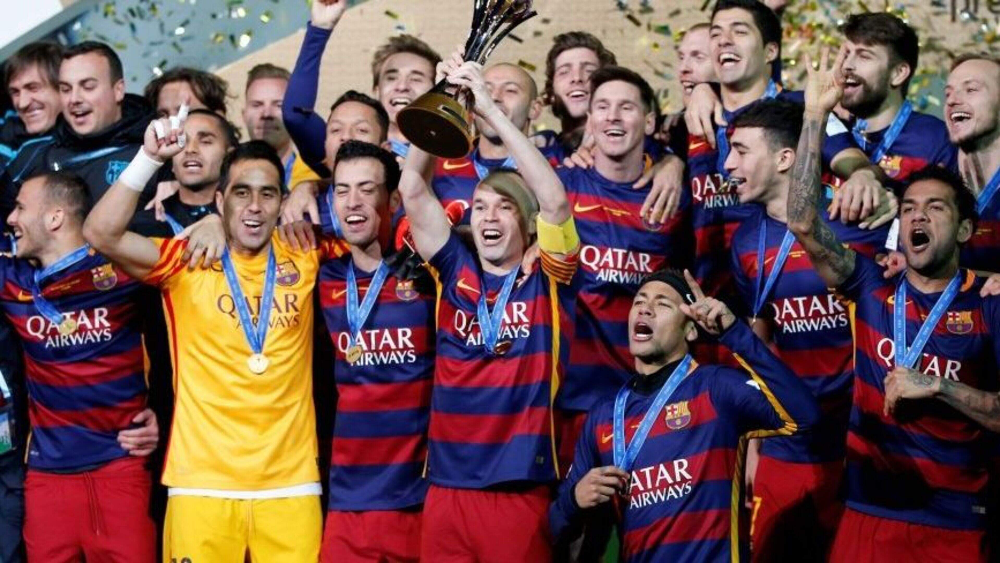 Messi and Suarez cap off memorable 2015 as Barcelona crowned Club
